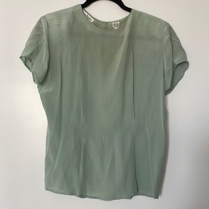 Vintage 100% silk top